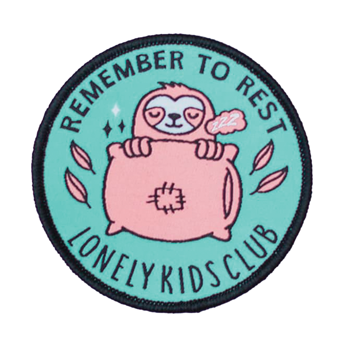 Remember To Rest Patch design from Lonely Kids Club