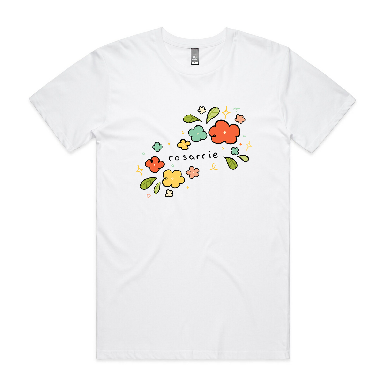 Rosarrie Flowers Tee