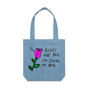 Roses Are Red Tote