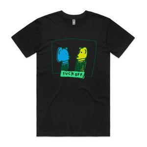 Rude Bears Tee by Lonely Kids Club. All clothing from our T-shirts to our shorts and hoodies are ethically made, and printed packed and shipped from Sydney.