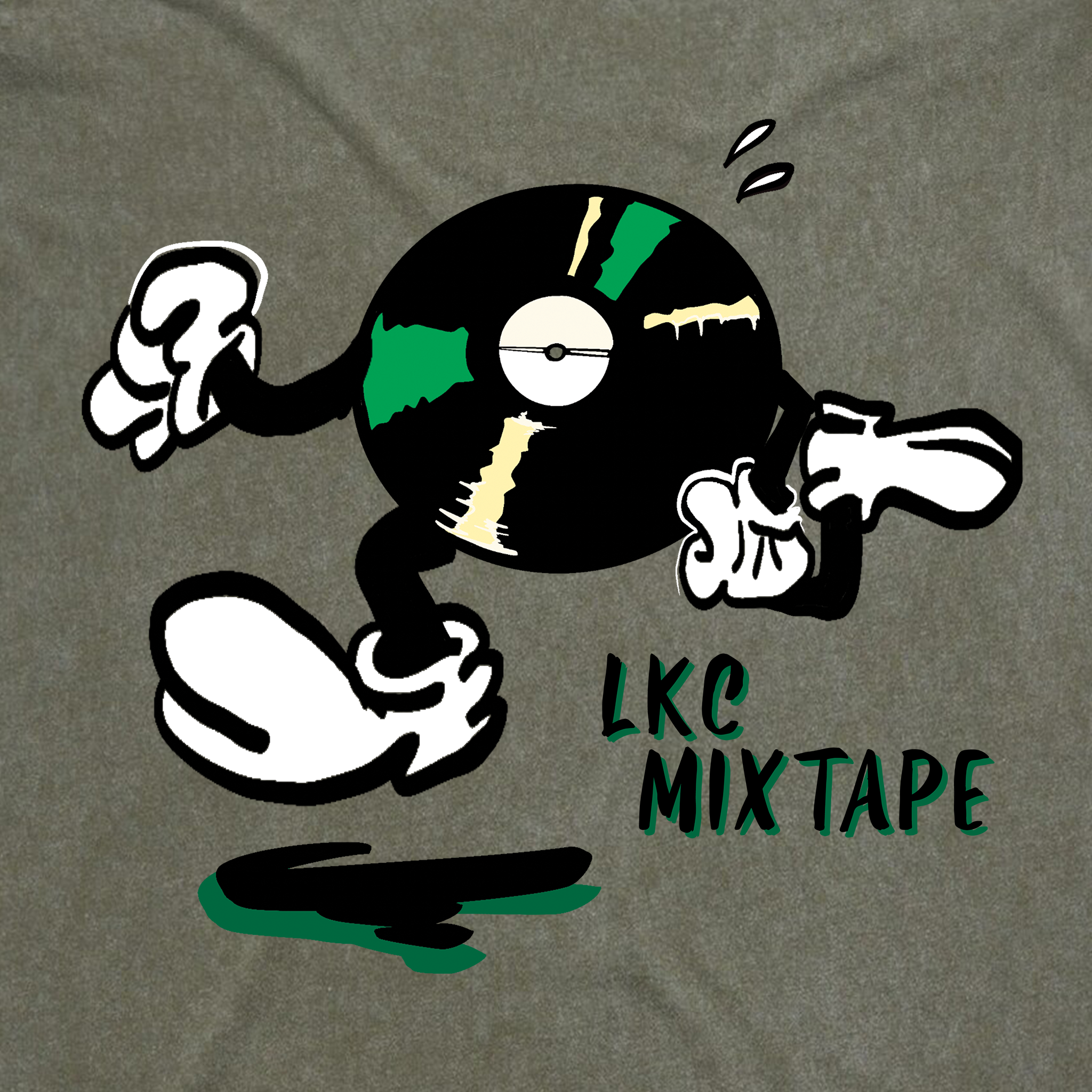 LKC Mixtape Running Record Tee