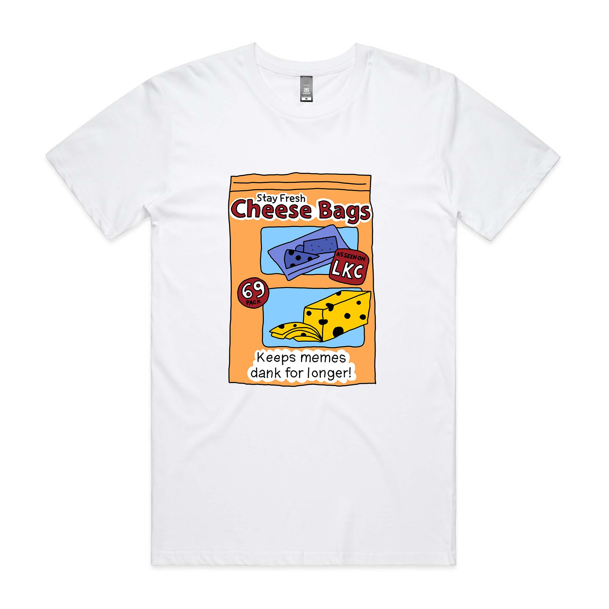 Stay Fresh Cheese Bags Tee