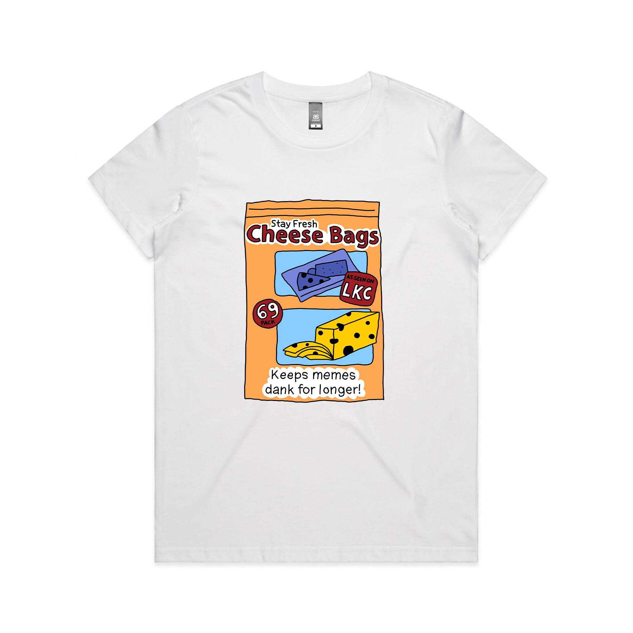 Stay Fresh Cheese Bags Tee