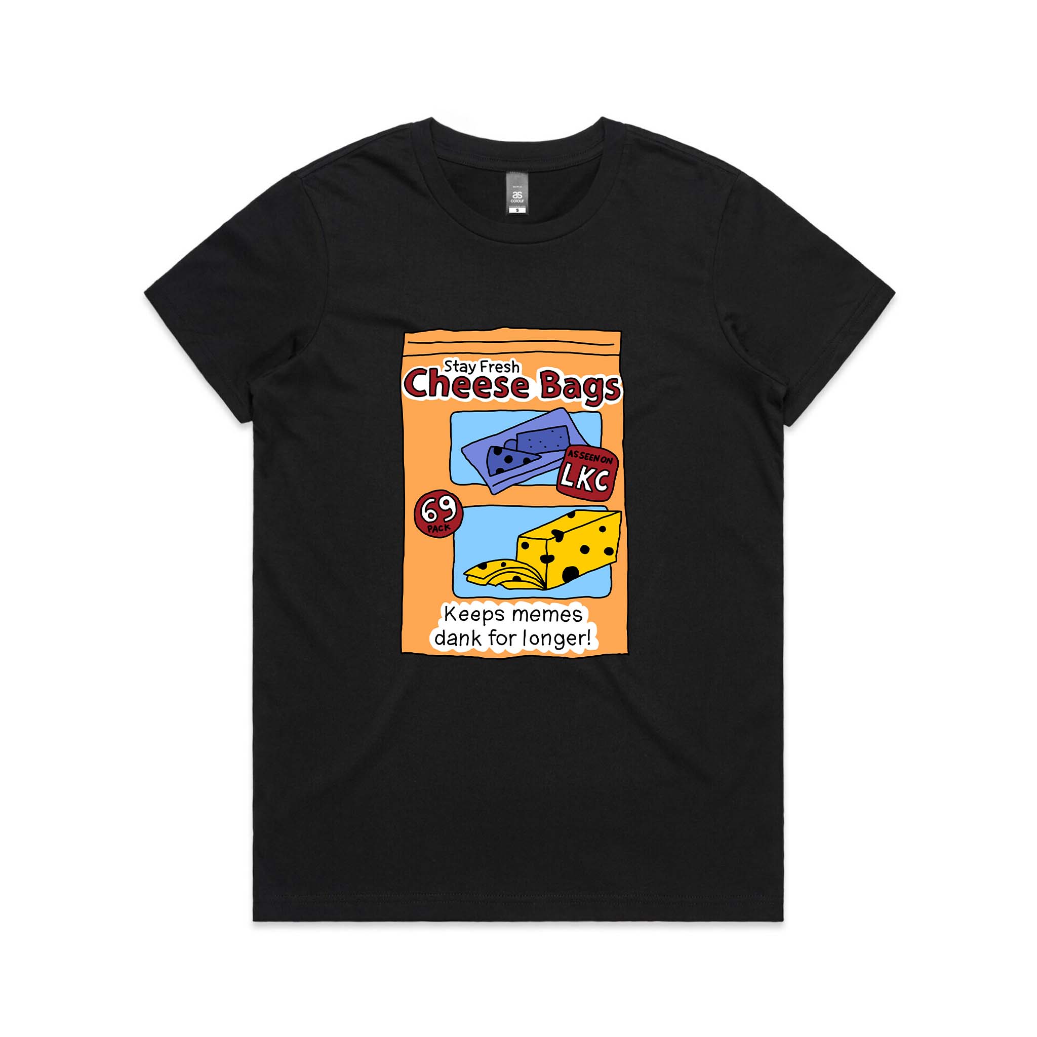 Stay Fresh Cheese Bags Tee