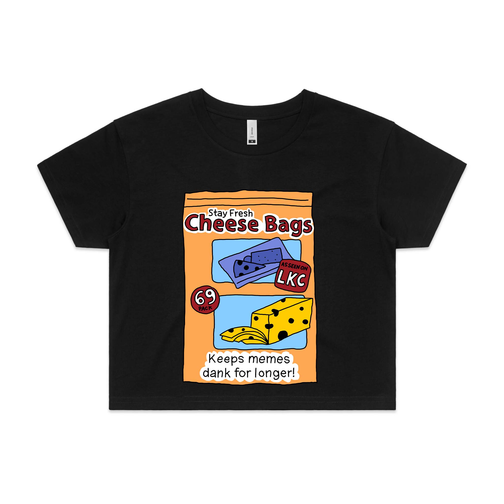 Stay Fresh Cheese Bags Tee