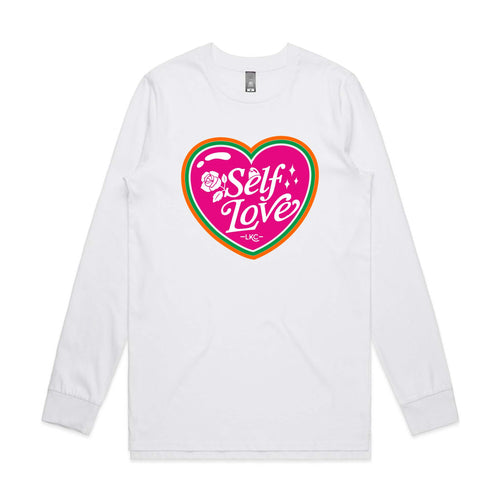 Self Love Tee by Lonely Kids Club. All clothing from our T-shirts to our shorts and hoodies are ethically made, and printed packed and shipped from Sydney.