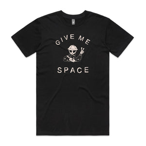 Give Me Space Tee by Lonely Kids Club. All clothing from our T-shirts to our shorts and hoodies are ethically made, and printed packed and shipped from Sydney.
