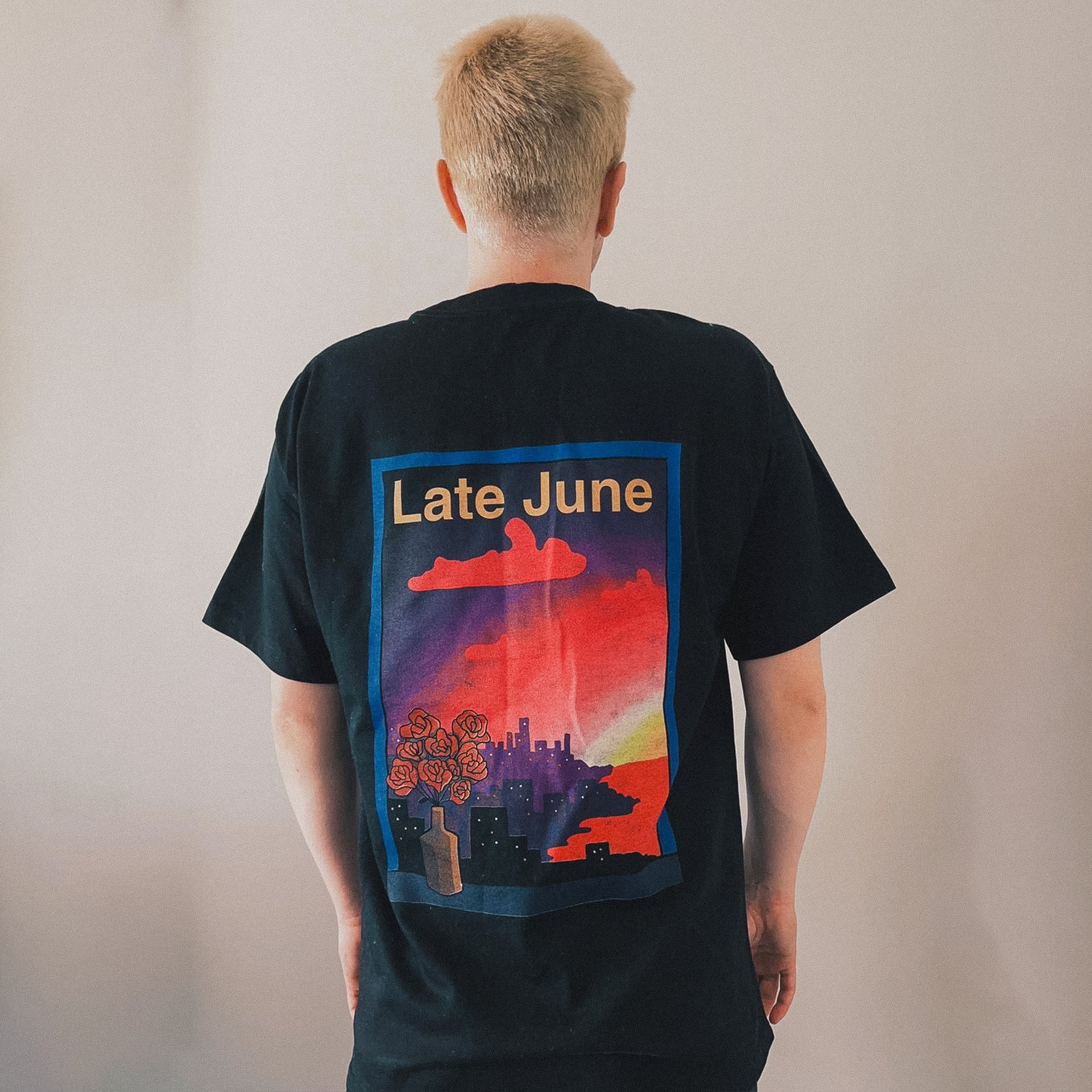 Late June Window Oversized Tee