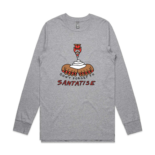 Santatise Tee by Lonely Kids Club. All clothing from our T-shirts to our shorts and hoodies are ethically made, and printed packed and shipped from Sydney.