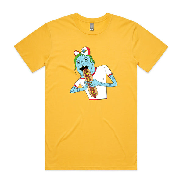 Saturn Devouring His Hot Dog Tee