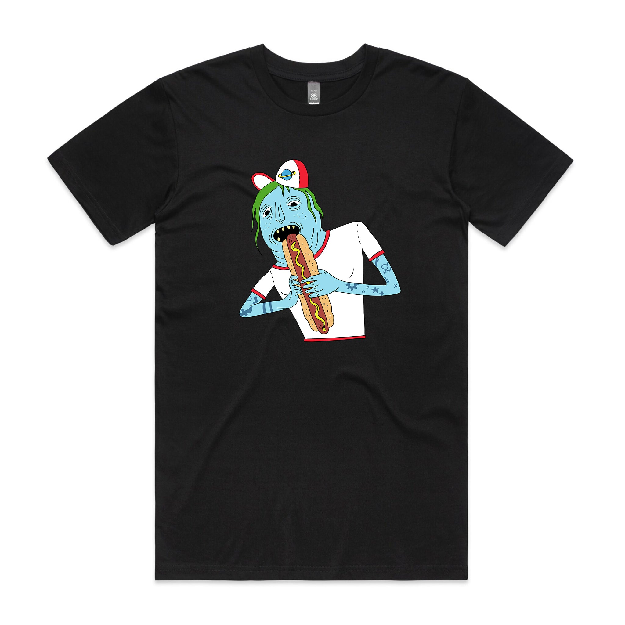 Saturn Devouring His Hot Dog Tee