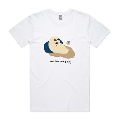 Sealy Day Tee by Lonely Kids Club. All clothing from our T-shirts to our shorts and hoodies are ethically made, and printed packed and shipped from Sydney.