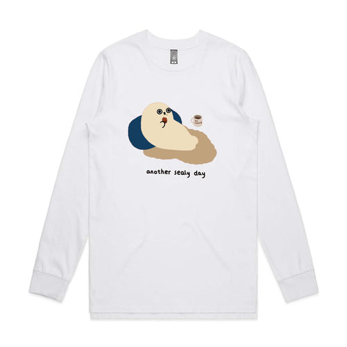 Sealy Day Tee by Lonely Kids Club. All clothing from our T-shirts to our shorts and hoodies are ethically made, and printed packed and shipped from Sydney.
