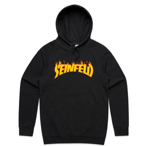 Seinfeld Thrasher Hoodie by Lonely Kids Club. All clothing from our T-shirts to our shorts and hoodies are ethically made, and printed packed and shipped from Sydney.