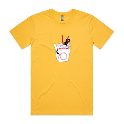 Send Noods Tee by Lonely Kids Club. All clothing from our T-shirts to our shorts and hoodies are ethically made, and printed packed and shipped from Sydney.