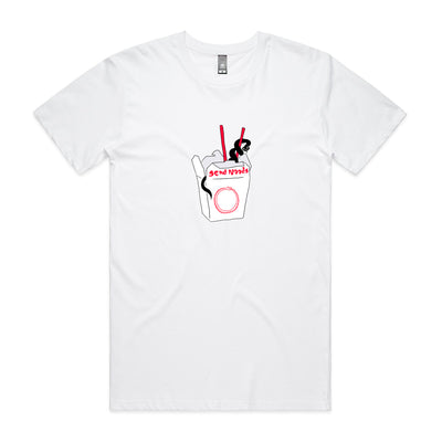 Send Noods Tee by Lonely Kids Club. All clothing from our T-shirts to our shorts and hoodies are ethically made, and printed packed and shipped from Sydney.