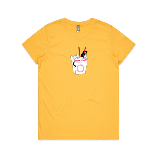 Send Noods Tee by Lonely Kids Club. All clothing from our T-shirts to our shorts and hoodies are ethically made, and printed packed and shipped from Sydney.