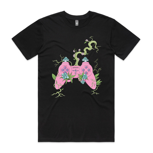 ShroomStation Tee by Lonely Kids Club. All clothing from our T-shirts to our shorts and hoodies are ethically made, and printed packed and shipped from Sydney.