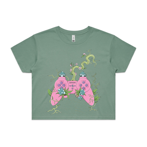 ShroomStation Tee by Lonely Kids Club. All clothing from our T-shirts to our shorts and hoodies are ethically made, and printed packed and shipped from Sydney.
