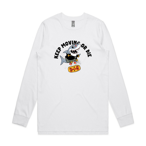 Skater Shark Tee by Lonely Kids Club. All clothing from our T-shirts to our shorts and hoodies are ethically made, and printed packed and shipped from Sydney.