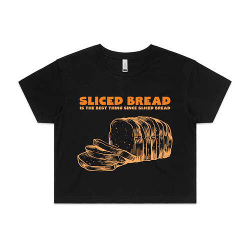 Sliced Bread Tee by Lonely Kids Club. All clothing from our T-shirts to our shorts and hoodies are ethically made, and printed packed and shipped from Sydney.