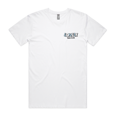 Sloth Head Tee by Lonely Kids Club. All clothing from our T-shirts to our shorts and hoodies are ethically made, and printed packed and shipped from Sydney.