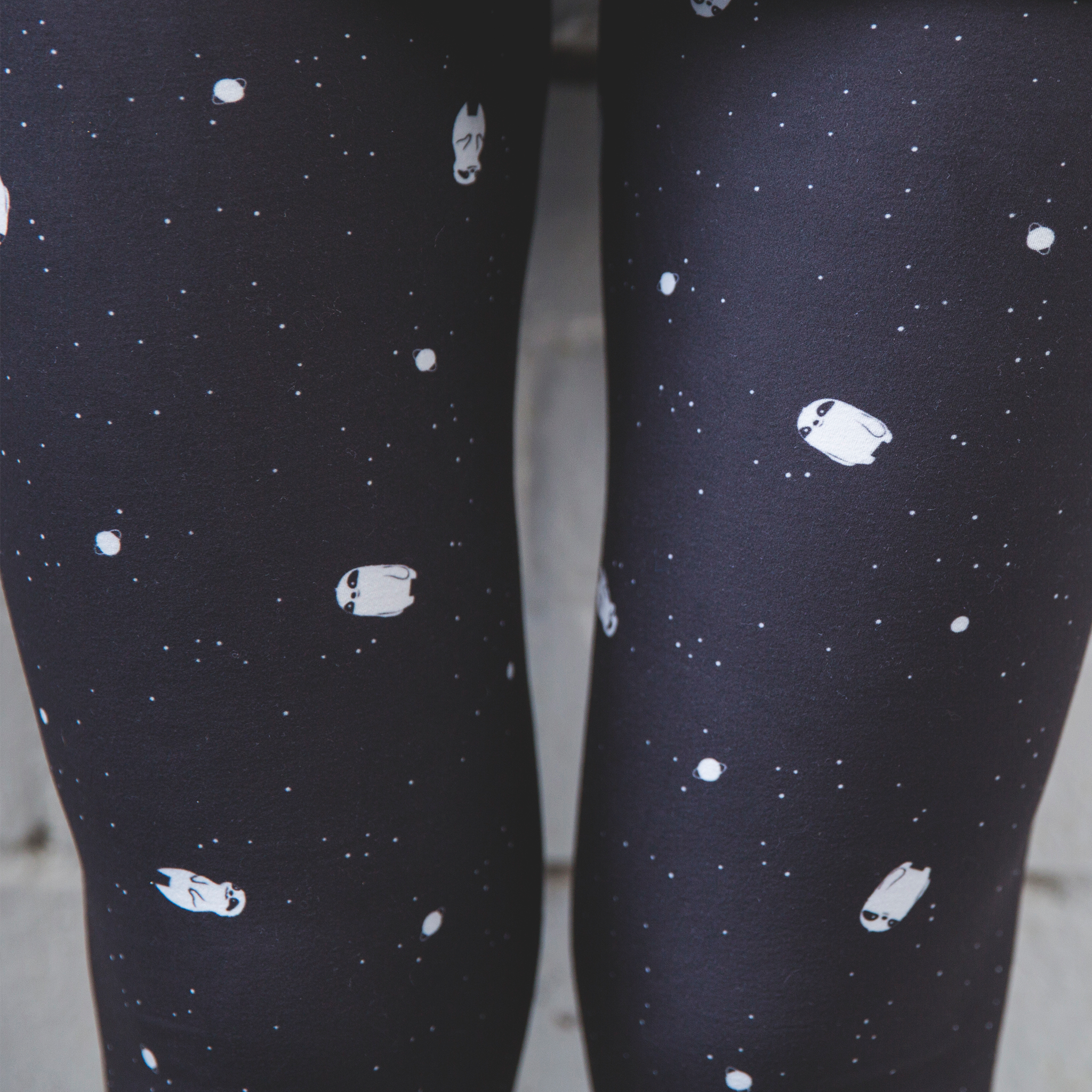 Sloth In Space Leggings