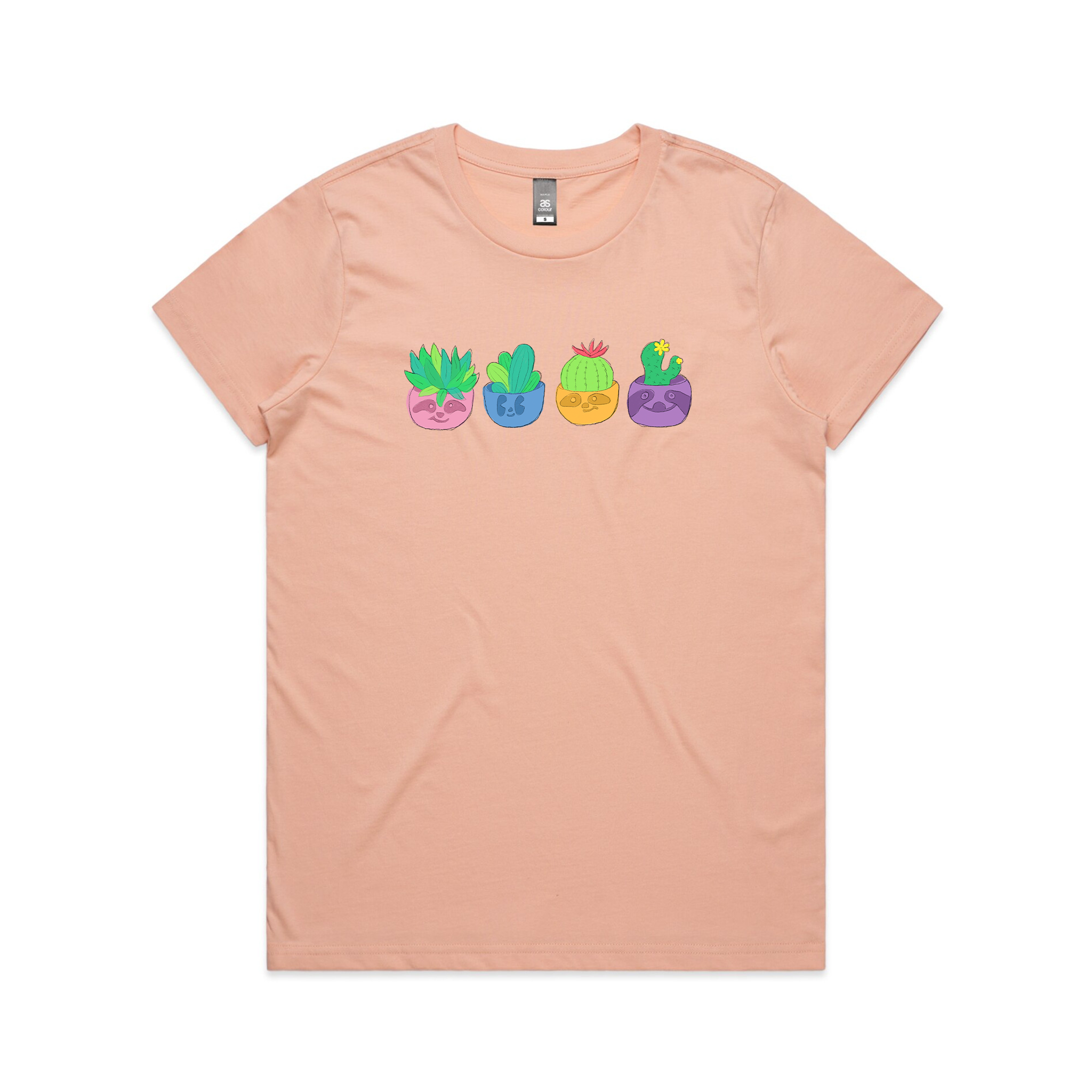 Sloth Succulents Tee