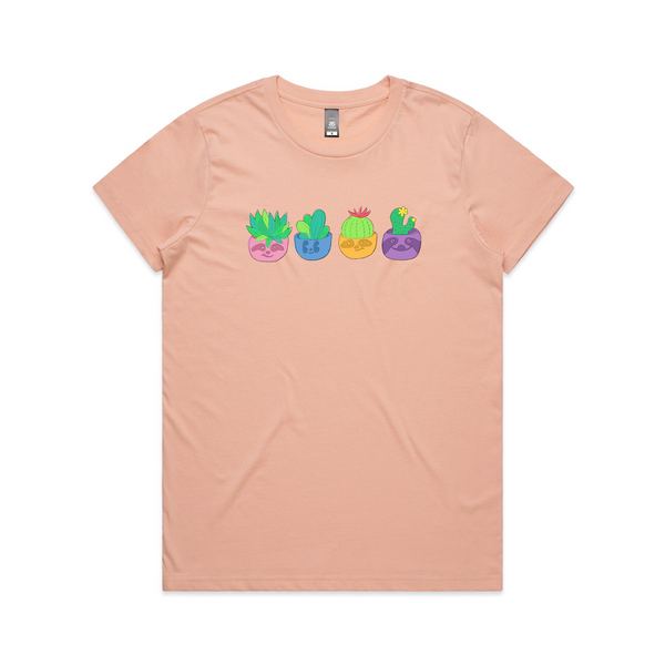 Sloth Succulents Tee