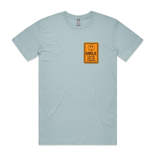 Tassone Smile Tee by Lonely Kids Club. All clothing from our T-shirts to our shorts and hoodies are ethically made, and printed packed and shipped from Sydney.