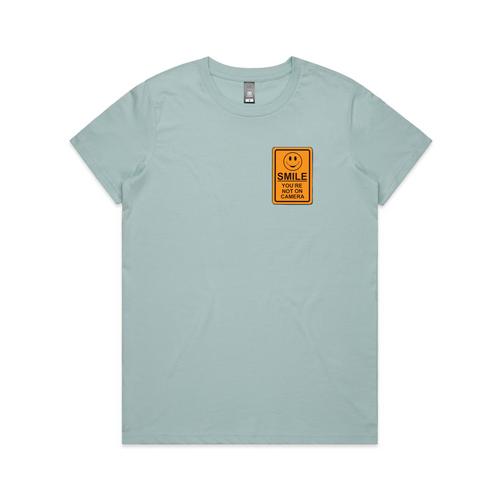 Tassone Smile Tee by Lonely Kids Club. All clothing from our T-shirts to our shorts and hoodies are ethically made, and printed packed and shipped from Sydney.