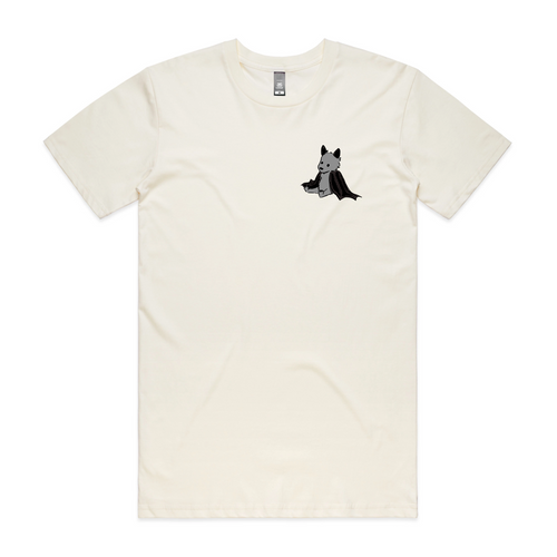 Smol Bat Tee by Lonely Kids Club. All clothing from our T-shirts to our shorts and hoodies are ethically made, and printed packed and shipped from Sydney.
