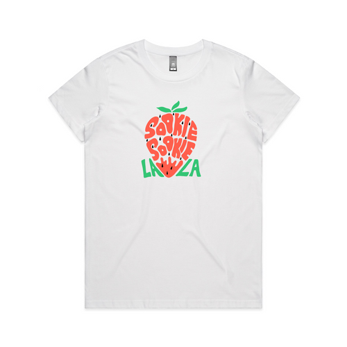 Sookie Sookie La La Tee by Lonely Kids Club. All clothing from our T-shirts to our shorts and hoodies are ethically made, and printed packed and shipped from Sydney.