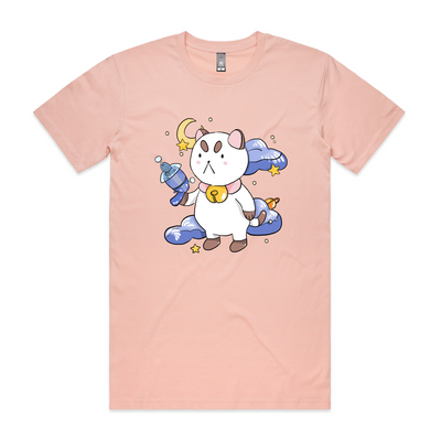 Space Bandit Tee by Lonely Kids Club. All clothing from our T-shirts to our shorts and hoodies are ethically made, and printed packed and shipped from Sydney.