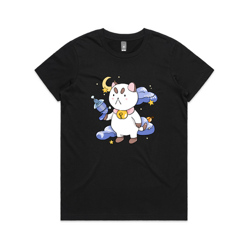 Space Bandit Tee by Lonely Kids Club. All clothing from our T-shirts to our shorts and hoodies are ethically made, and printed packed and shipped from Sydney.