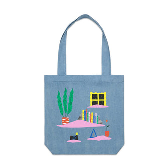 Space Library Tote