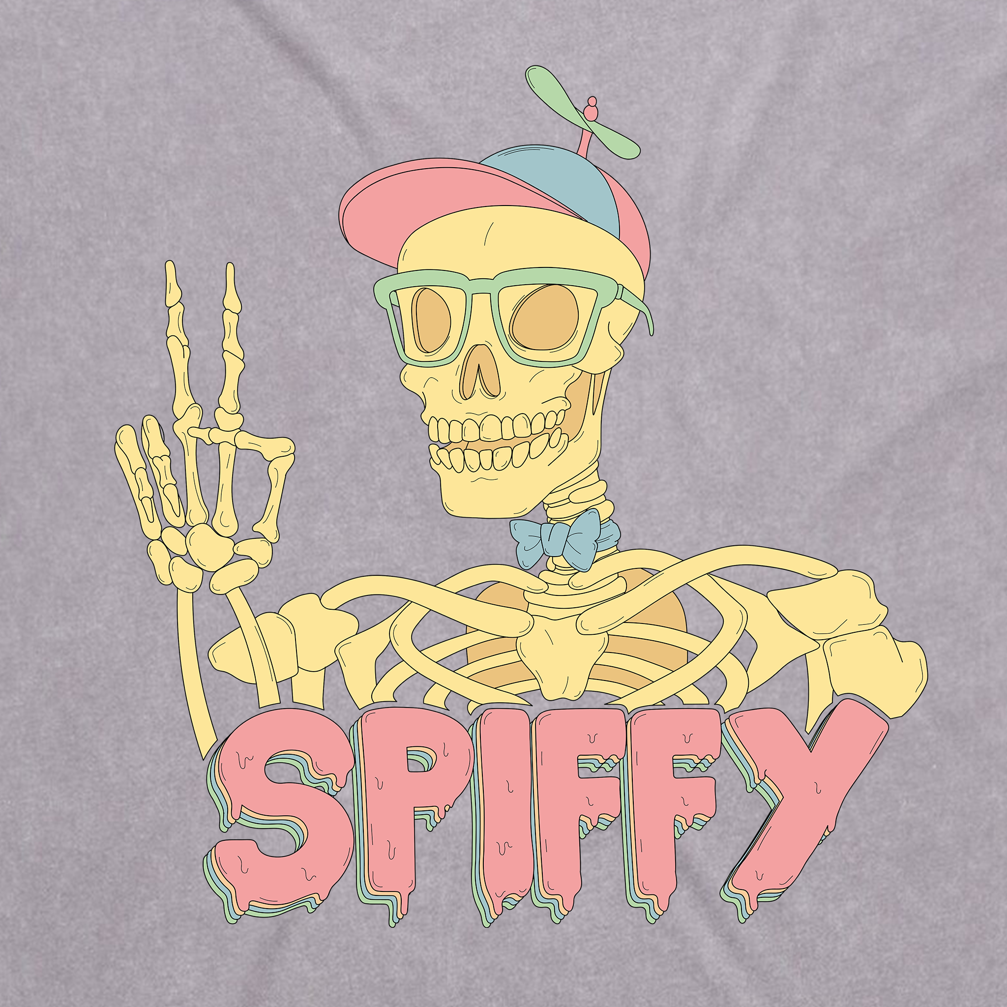 Spiffy Skelly Tee