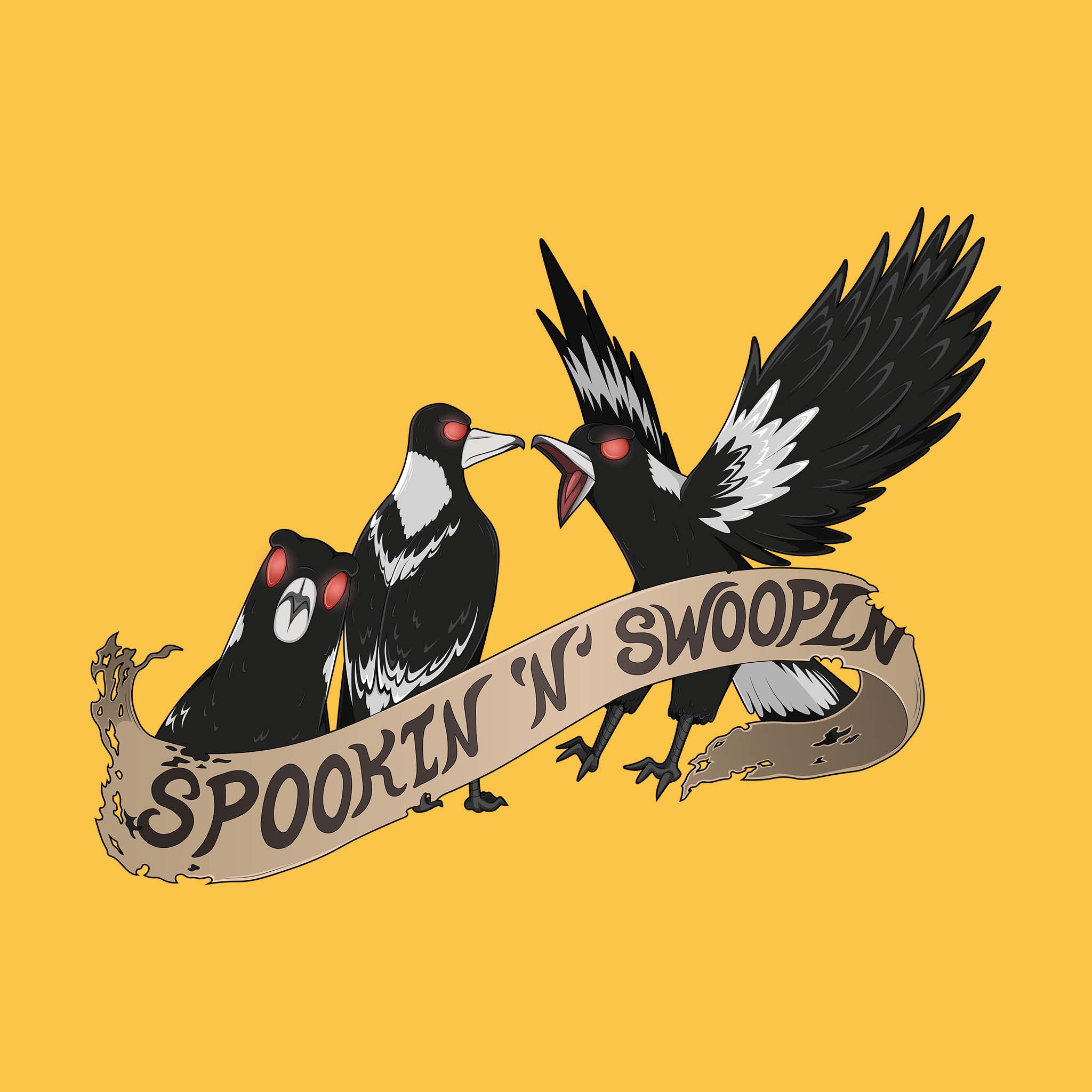 Swoopin' N Spookin' Tee