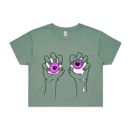 Squish Eyes Tee by Lonely Kids Club. All clothing from our T-shirts to our shorts and hoodies are ethically made, and printed packed and shipped from Sydney.
