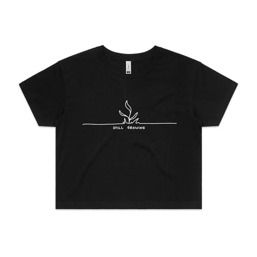 Still Growing Tee by Lonely Kids Club. All clothing from our T-shirts to our shorts and hoodies are ethically made, and printed packed and shipped from Sydney.