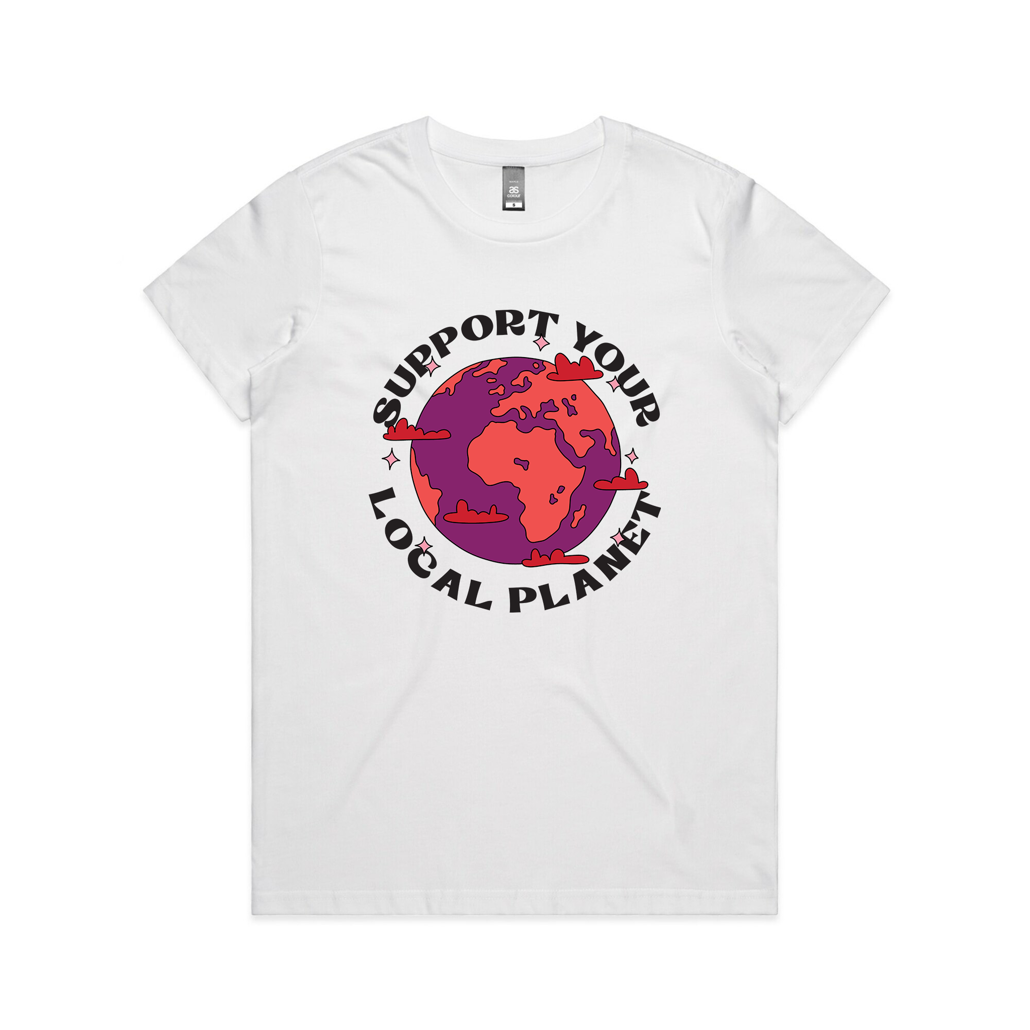 Support Your Local Planet Tee