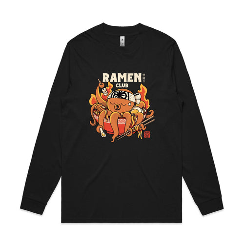 Tako Ramen Tee by Lonely Kids Club. All clothing from our T-shirts to our shorts and hoodies are ethically made, and printed packed and shipped from Sydney.