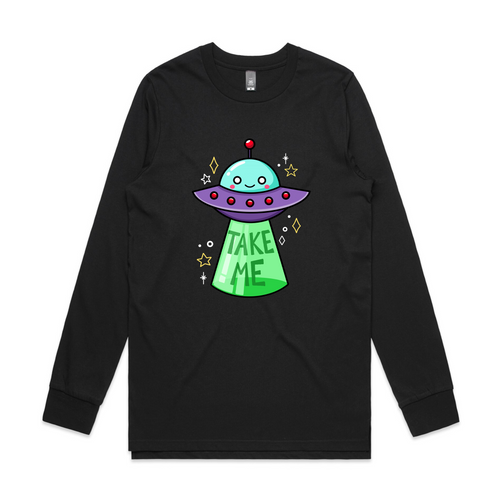 Take Me Tee by Lonely Kids Club. All clothing from our T-shirts to our shorts and hoodies are ethically made, and printed packed and shipped from Sydney.