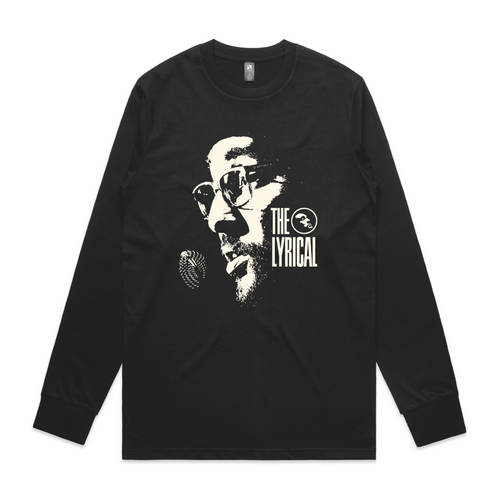 The Lyrical Face Tee by Lonely Kids Club. All clothing from our T-shirts to our shorts and hoodies are ethically made, and printed packed and shipped from Sydney.