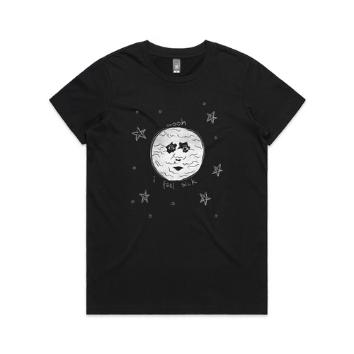 The Moon Tee by Lonely Kids Club. All clothing from our T-shirts to our shorts and hoodies are ethically made, and printed packed and shipped from Sydney.