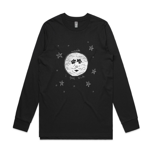 The Moon Tee by Lonely Kids Club. All clothing from our T-shirts to our shorts and hoodies are ethically made, and printed packed and shipped from Sydney.