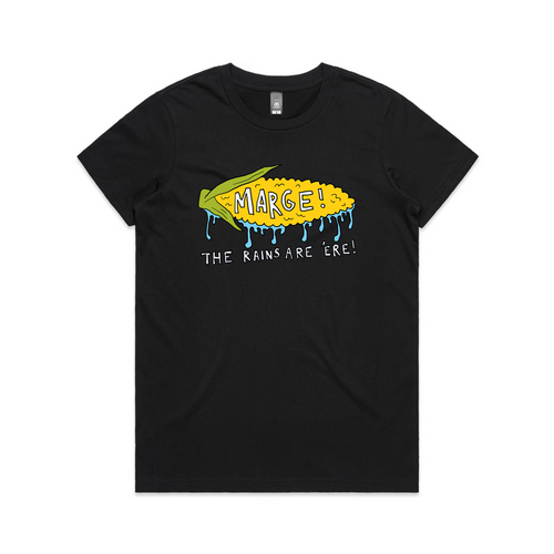 The Rains Tee by Lonely Kids Club. All clothing from our T-shirts to our shorts and hoodies are ethically made, and printed packed and shipped from Sydney.