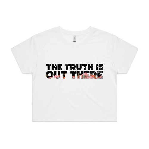 The Truth Is Out There Tee by Lonely Kids Club. All clothing from our T-shirts to our shorts and hoodies are ethically made, and printed packed and shipped from Sydney.