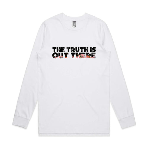The Truth Is Out There Tee by Lonely Kids Club. All clothing from our T-shirts to our shorts and hoodies are ethically made, and printed packed and shipped from Sydney.