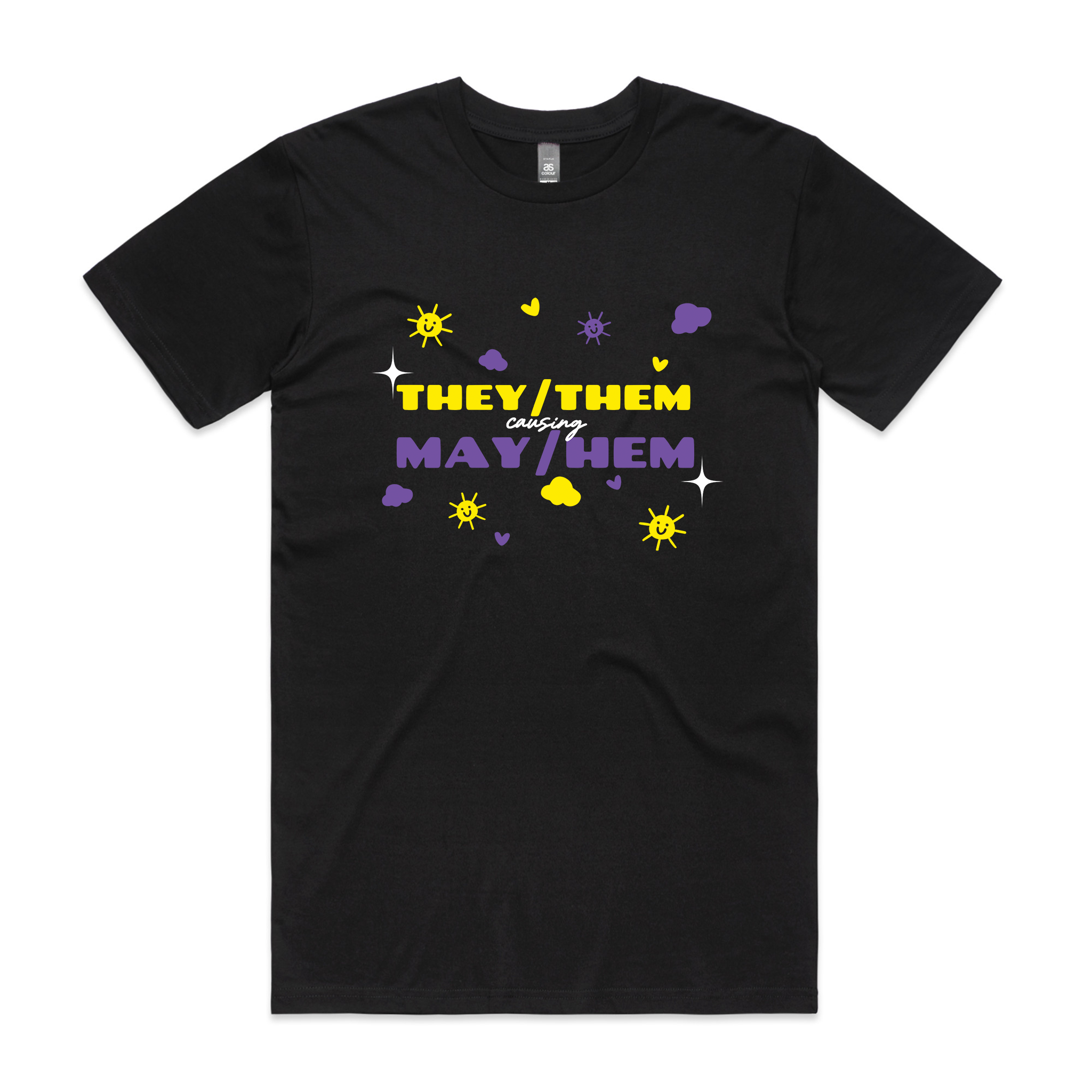 They/Them May/Hem Tee Ethically Made T-Shirts, Hoodies, Jumpers &amp; More!
